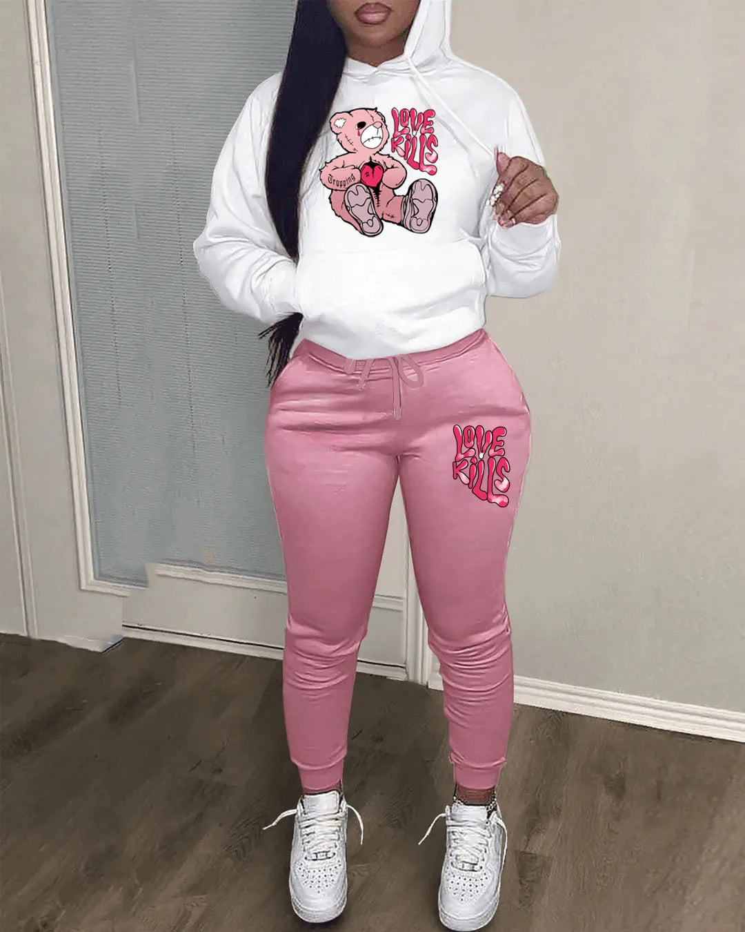 Conjunto Sudadera y Pantalón 2 Piezas Mujer