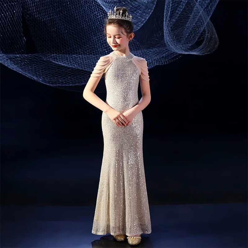 Vestido de Gala para Niña con Lentejuelas – Varios Estilos