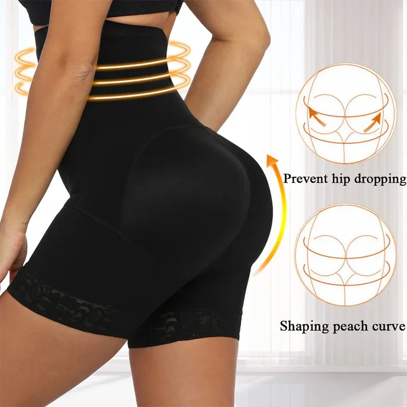 Fajas Colombianas Levanta Glúteos Shapewear High Waist Tummy Control Panties Waist Trainer Body Shaper Slimming Sheath Flat Belly