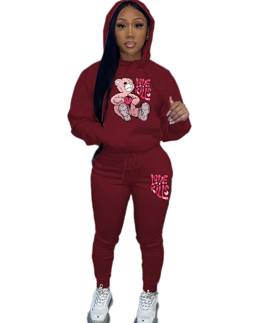 Conjunto Sudadera y Pantalón 2 Piezas Mujer