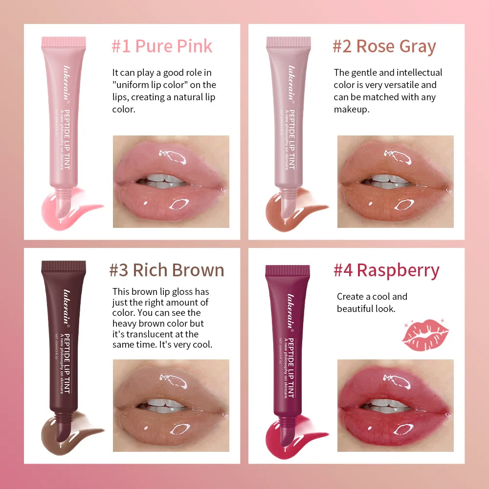 Lip Gloss Hidratante Espejo Voluminizador - Brillo Labial Efecto Plump Brillante