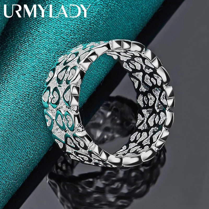 Anillo Corazón Hueco Plata 925