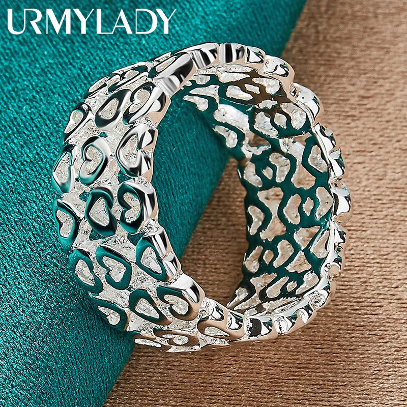 Anillo Corazón Hueco Plata 925