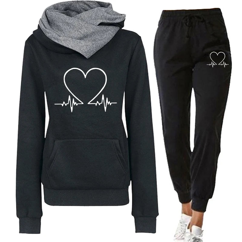 Tracksuit Sudadera y Pantalón Deportivo Mujer
