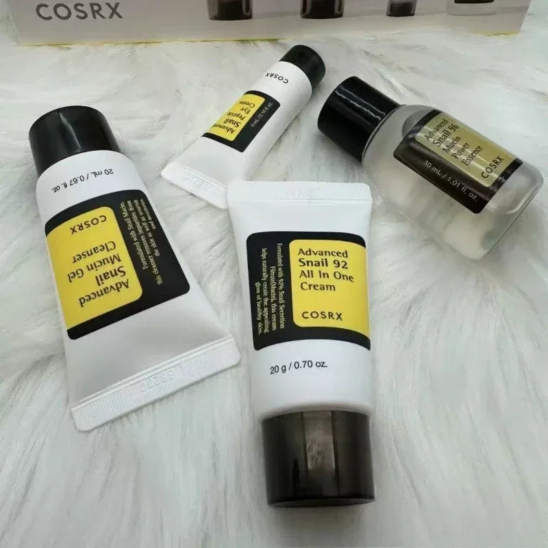 Set Cuidado Facial COSRX Baba de Caracol – Hidratante, Calmante y Suavizante 75ml