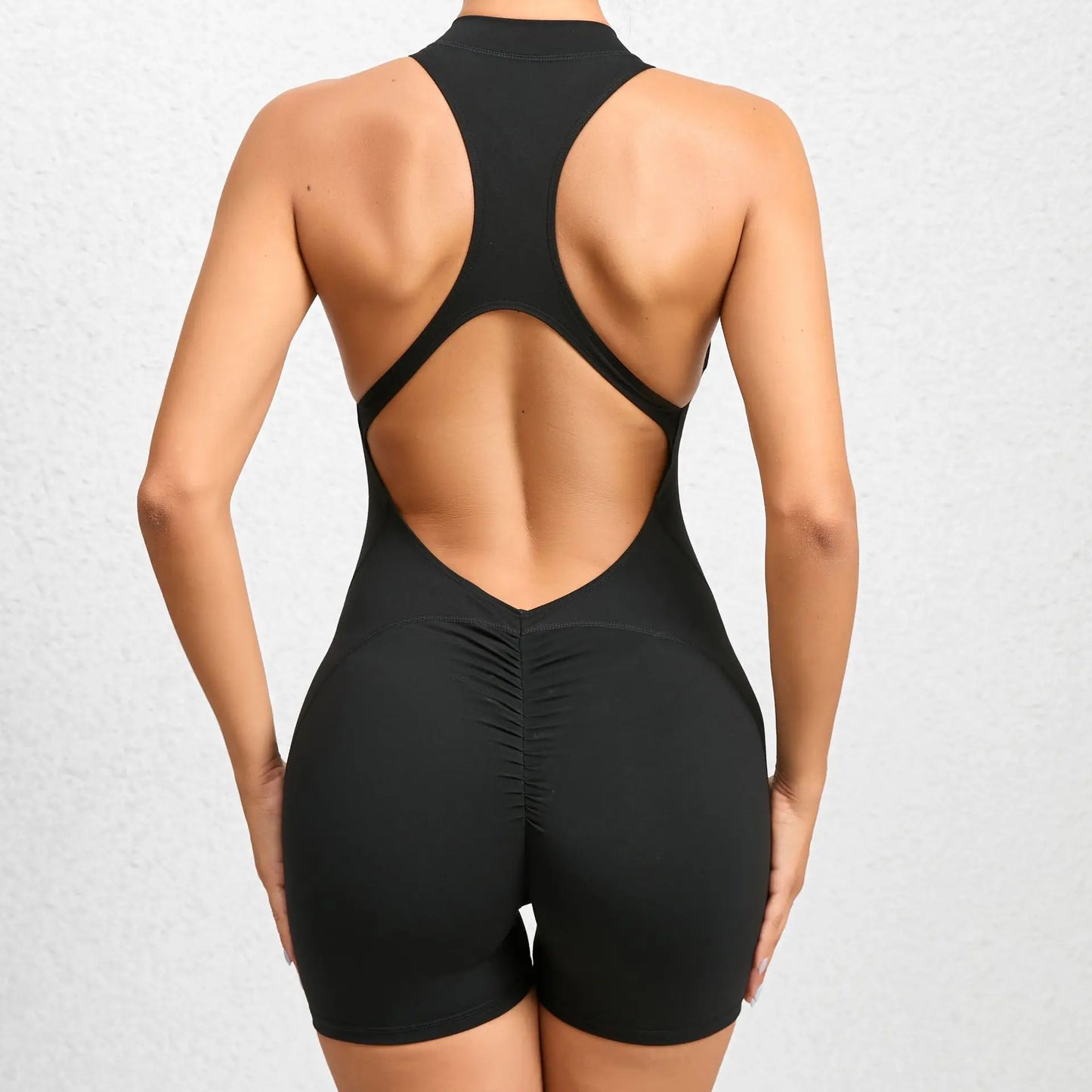 Mameluco Deportivo Sin Mangas Mujer | Traje Entero para Yoga y Gimnasio