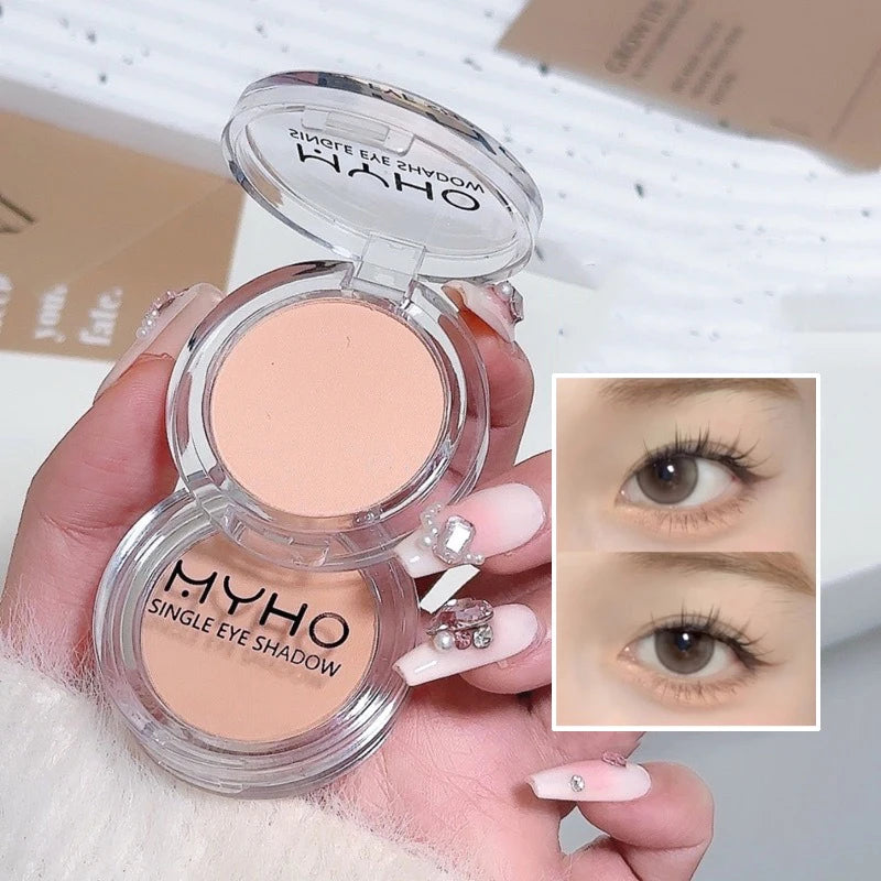Matte Complexion Brightens Eye Shadow Palette Monochrome Highlight Eyeshadow Base Primer Color Nude Skin Makeup Daily Cosmetics