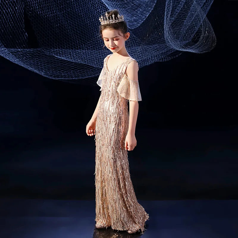 Vestido de Gala para Niña con Lentejuelas – Varios Estilos