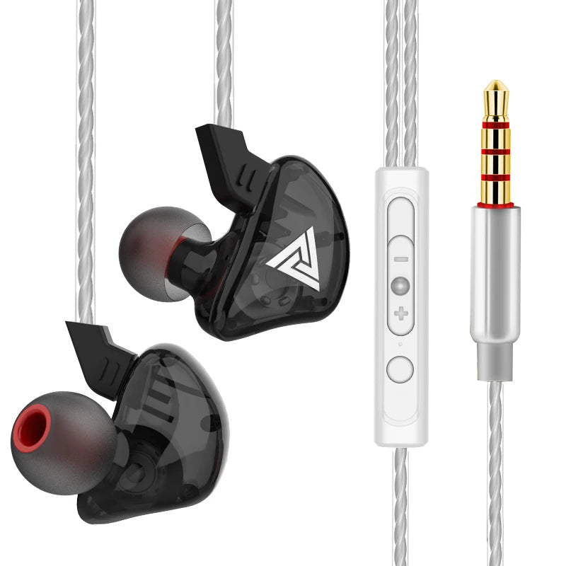 Audífonos con Cable QKZ AK6 | Sonido de Alta Fidelidad In-Ear