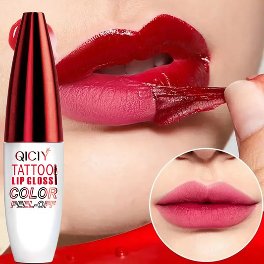 Lip Gloss Despegable 4 Colores Hidratante Larga Duración – Labial Sin Manchas Mujer