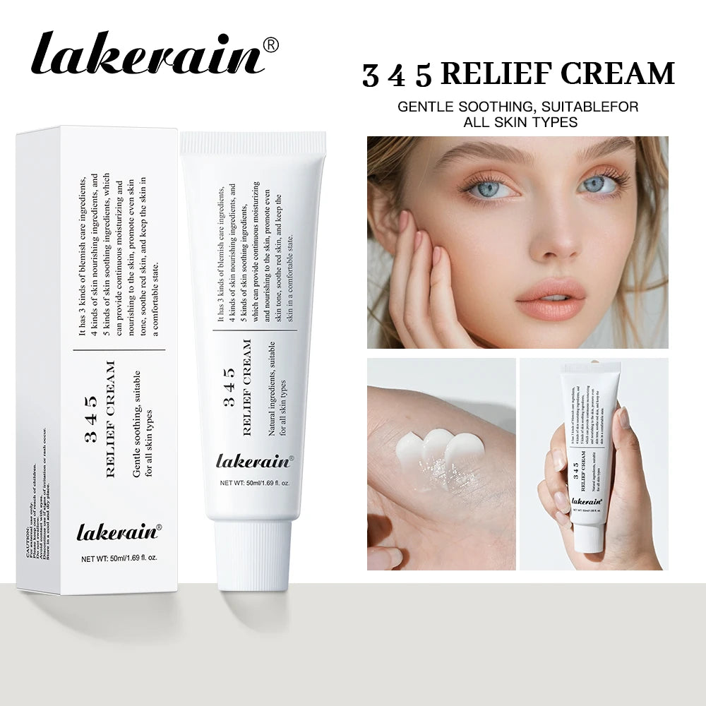 Crema Calmante Coreana 345 - Hidrata, Nutre y Suaviza la Piel