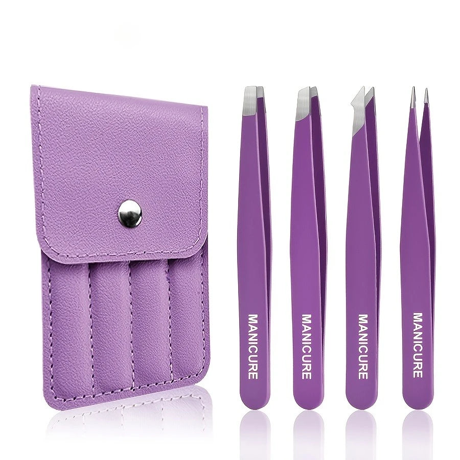 Kit Profesional Extensiones de Pestañas y Microblading - Pinzas Acero Inoxidable Herramientas Completas