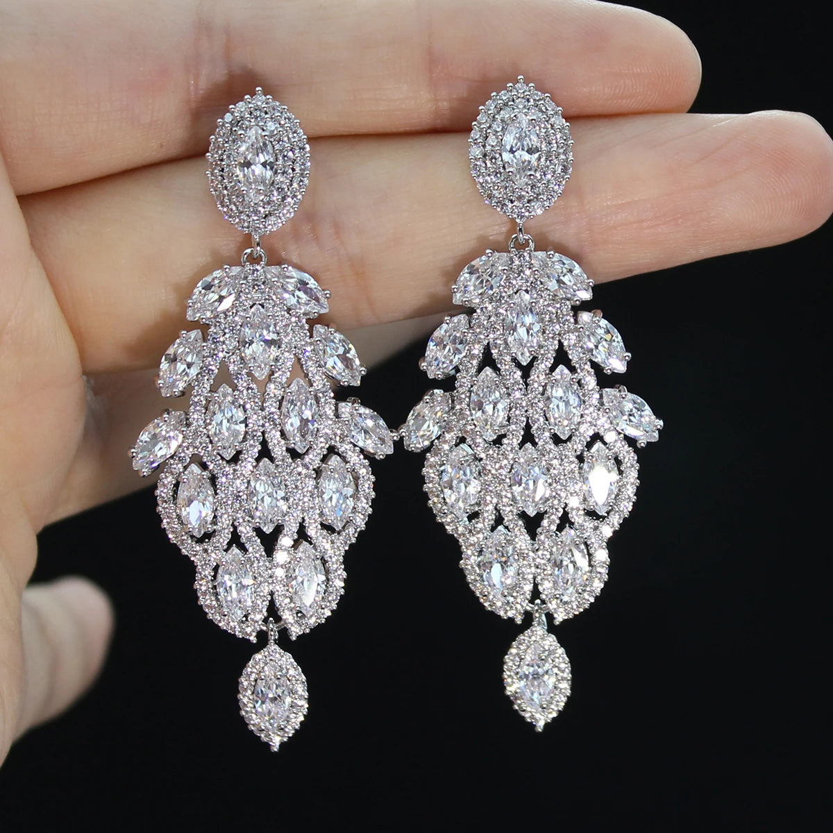 Cute Pink Green white Earrings women Small Teardrop Stud Earrings female gift sweet