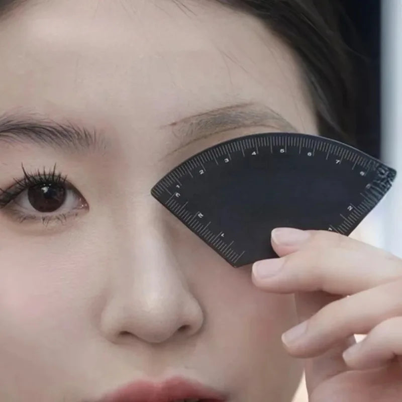 Regla Guía para Diseño de Cejas 6 Formas - Herramienta Microblading Tattoo Precisión Perfecta