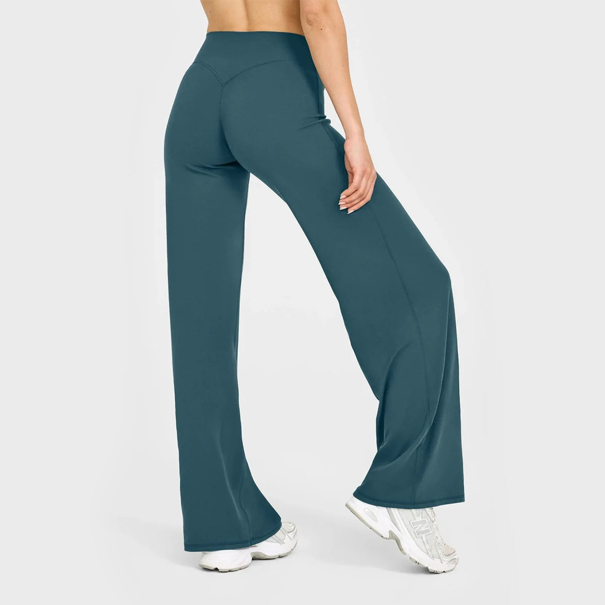 Pantalón Yoga Recto STOUREG - Mujer Tiro Medio Suave
