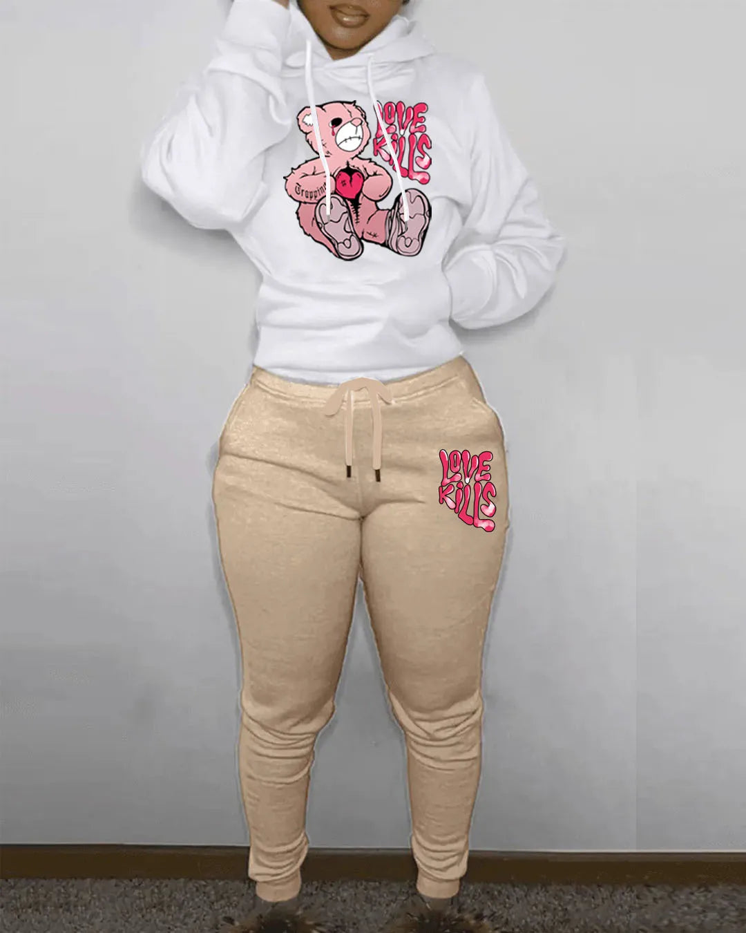 Conjunto Sudadera y Pantalón 2 Piezas Mujer