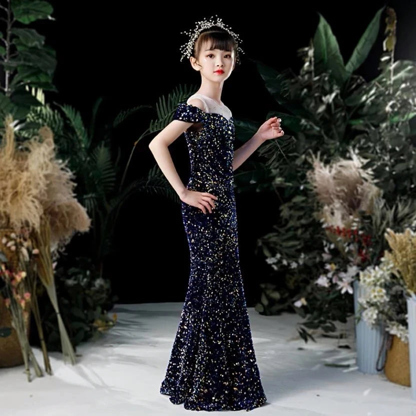 Vestido de Gala para Niña con Lentejuelas – Varios Estilos