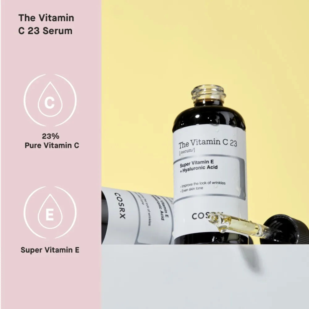Set COSRX Manchas Oscuras – Sérum 6 Péptidos 150ml + Vitamina C 23