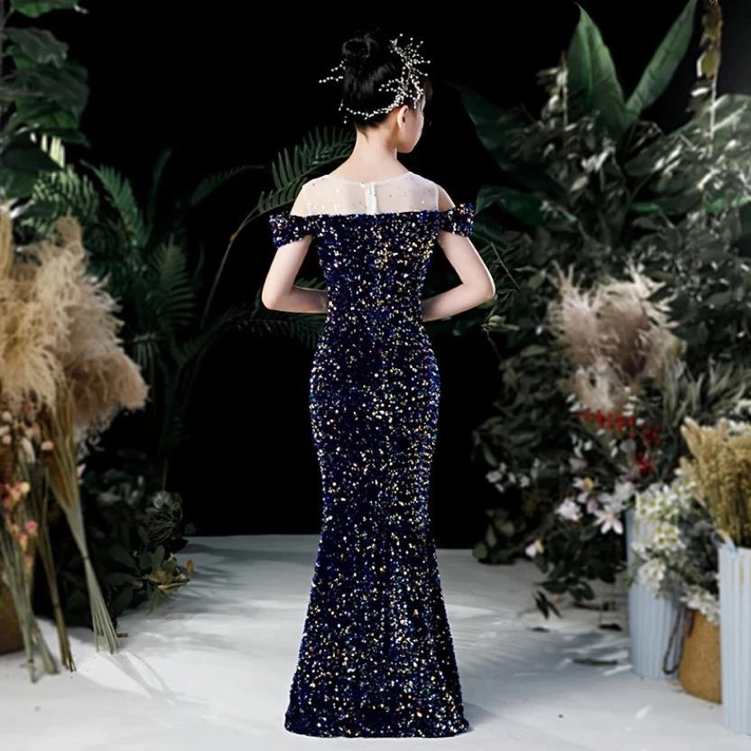 Vestido de Gala para Niña con Lentejuelas – Varios Estilos