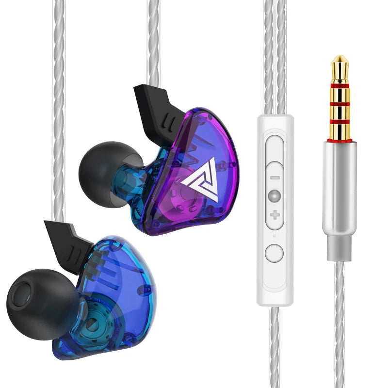 Audífonos con Cable QKZ AK6 | Sonido de Alta Fidelidad In-Ear