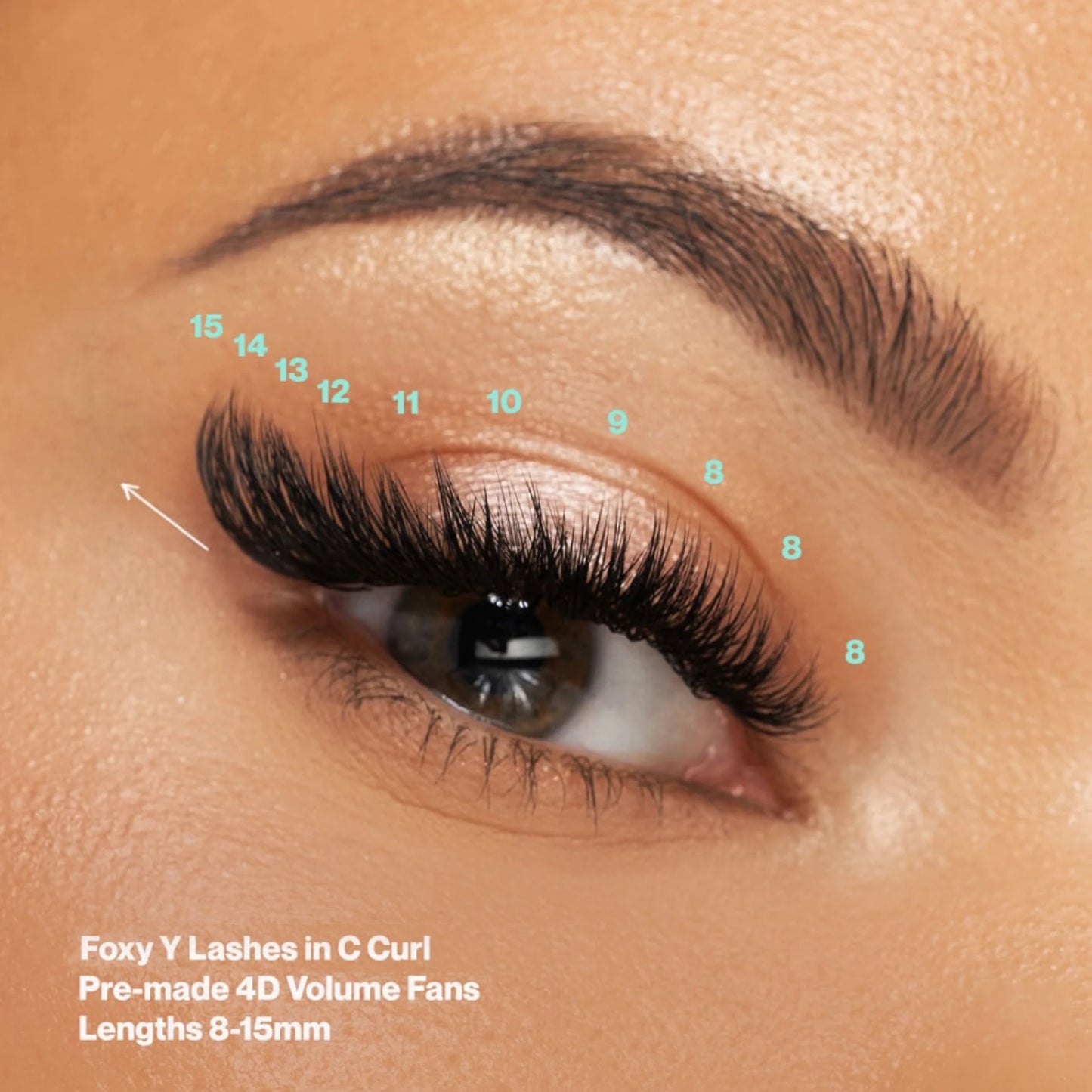 Extensiones Pestañas Foxy Y Fox Eye Fibras Tecnológicas - LAKANAKU Premium Natural Suaves YY Maquillaje