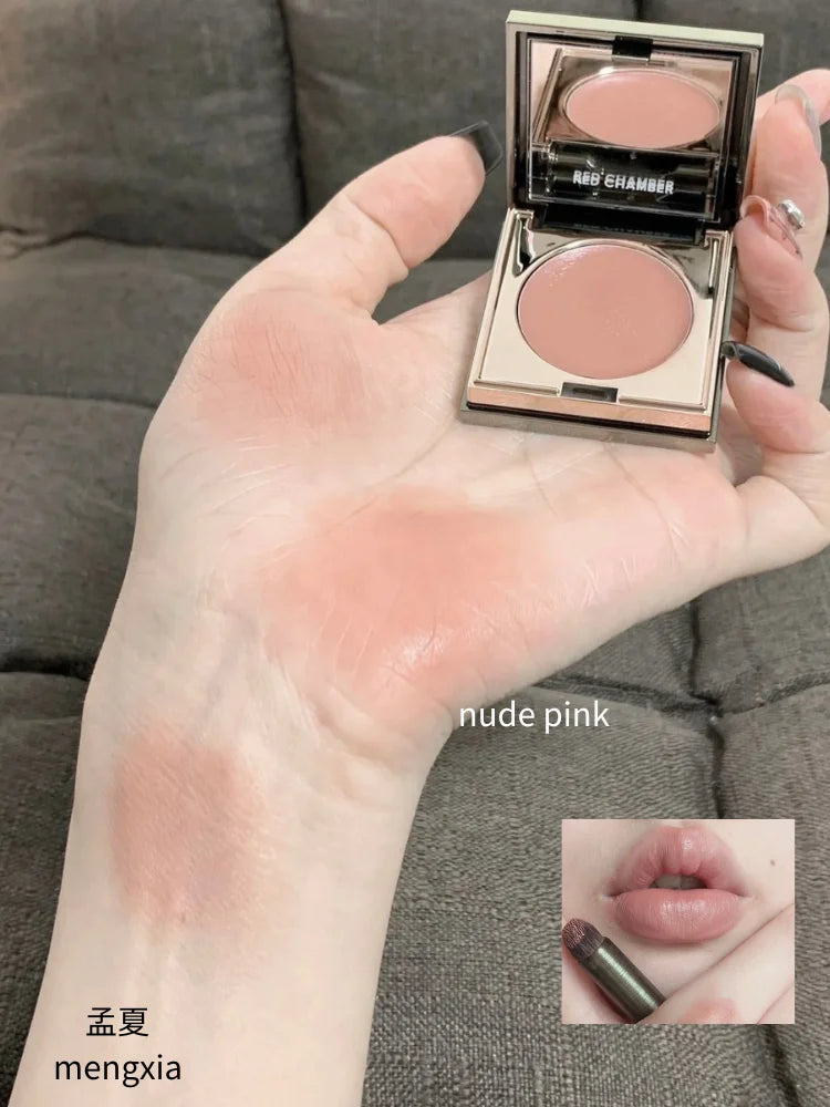 Rubor Crema Multiusos Labial y Mejillas – Arcilla Pigmentada Larga Duración
