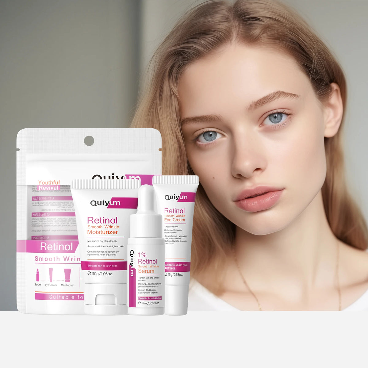 Set de cuidado facial QUIYUM