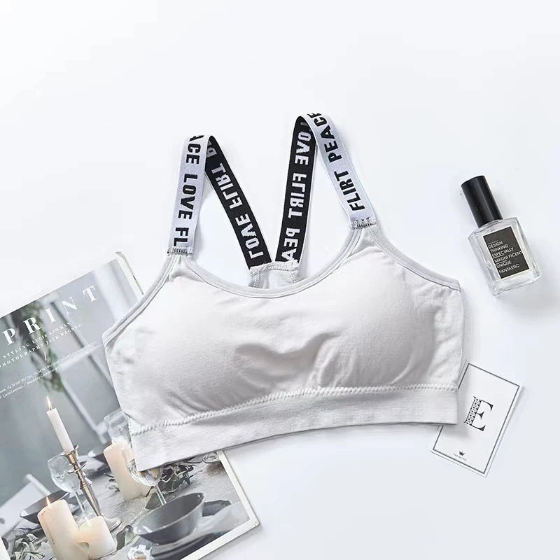 Top Deportivo Mujer – Bra Fitness Yoga Gym Acolchado Push Up Sin Costuras