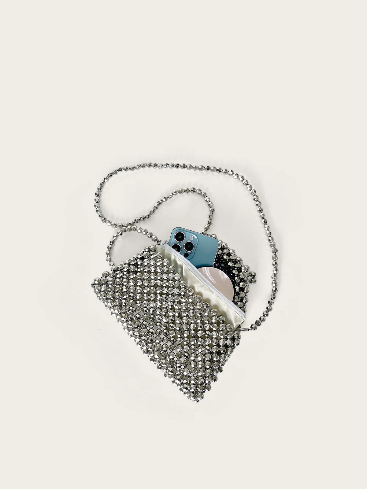 Bolso Pequeño con Cuentas para Mujer, Varios Colores