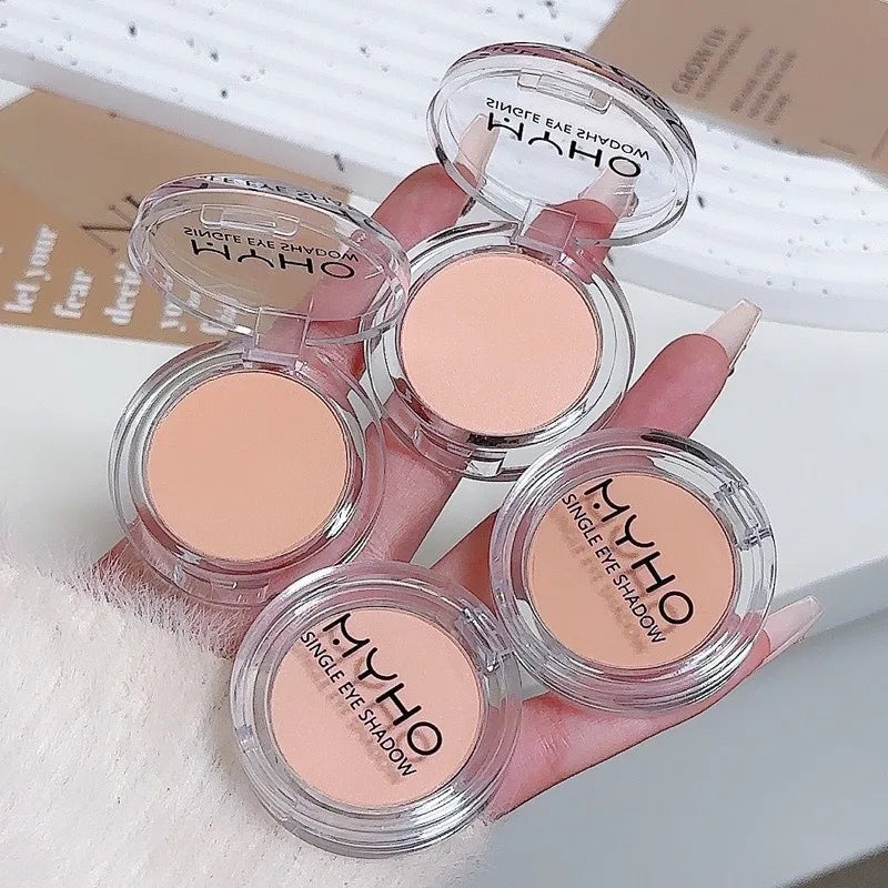 Matte Complexion Brightens Eye Shadow Palette Monochrome Highlight Eyeshadow Base Primer Color Nude Skin Makeup Daily Cosmetics