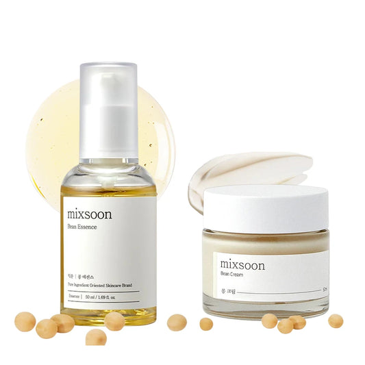 Dúo Mixsoon Bean Glass Skin – Esencia 50ml + Crema 50ml Skincare Coreano