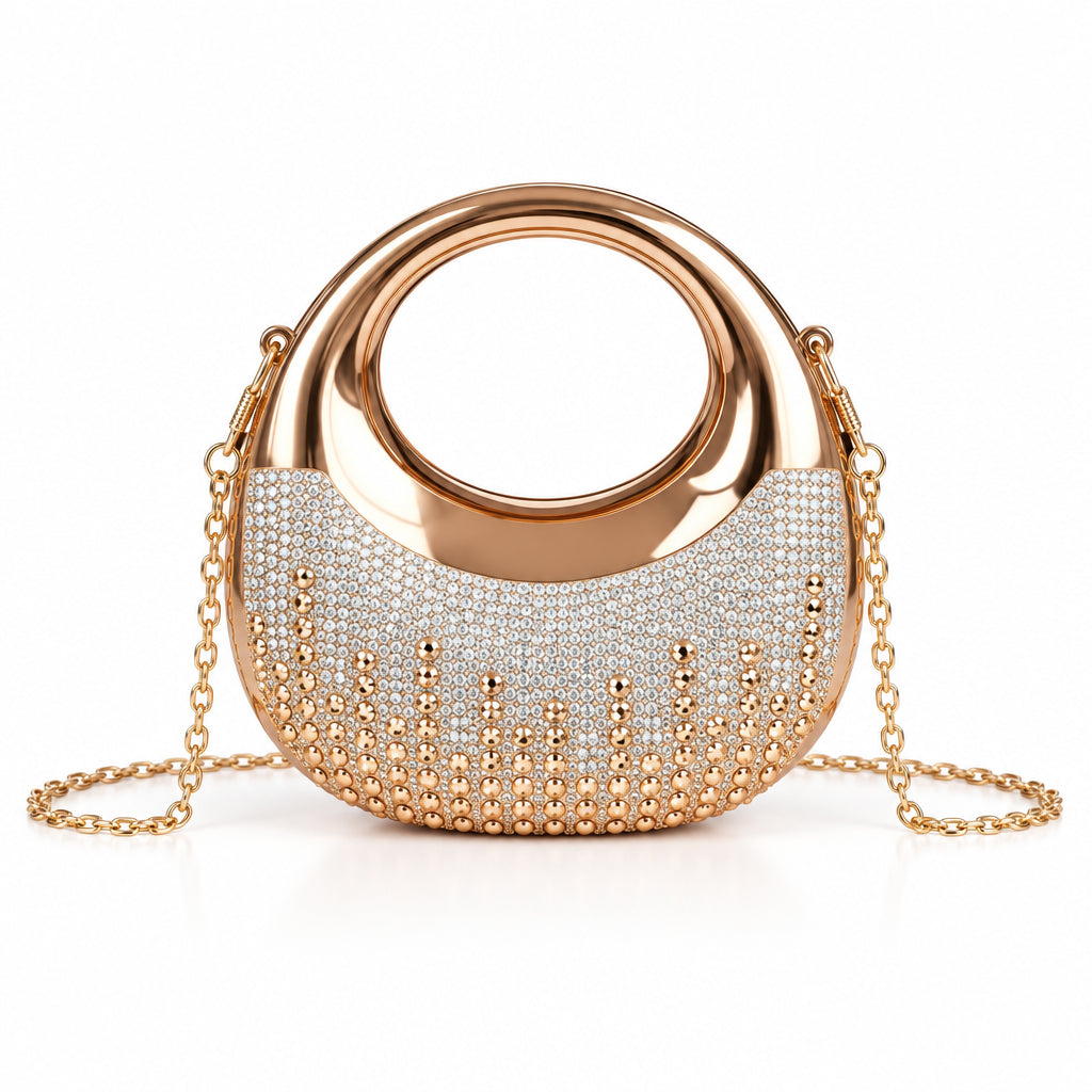 Minibolso de Fiesta con Pedrería, Varios Modelos