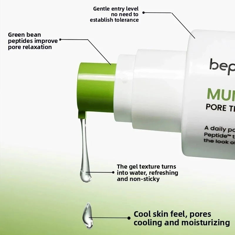 Sérum Coreano Frijol Mungo con Péptidos y Niacinamida – Poros y Firmeza 30ml