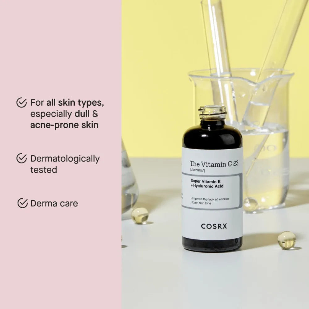 Set COSRX Manchas Oscuras – Sérum 6 Péptidos 150ml + Vitamina C 23