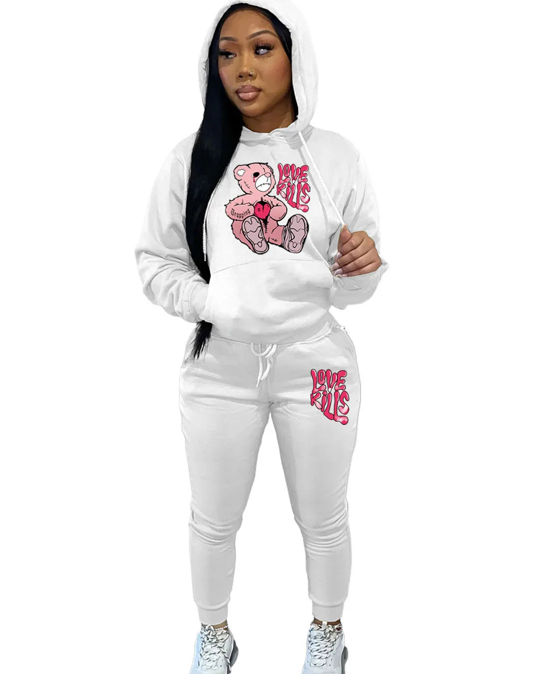 Conjunto Sudadera y Pantalón 2 Piezas Mujer
