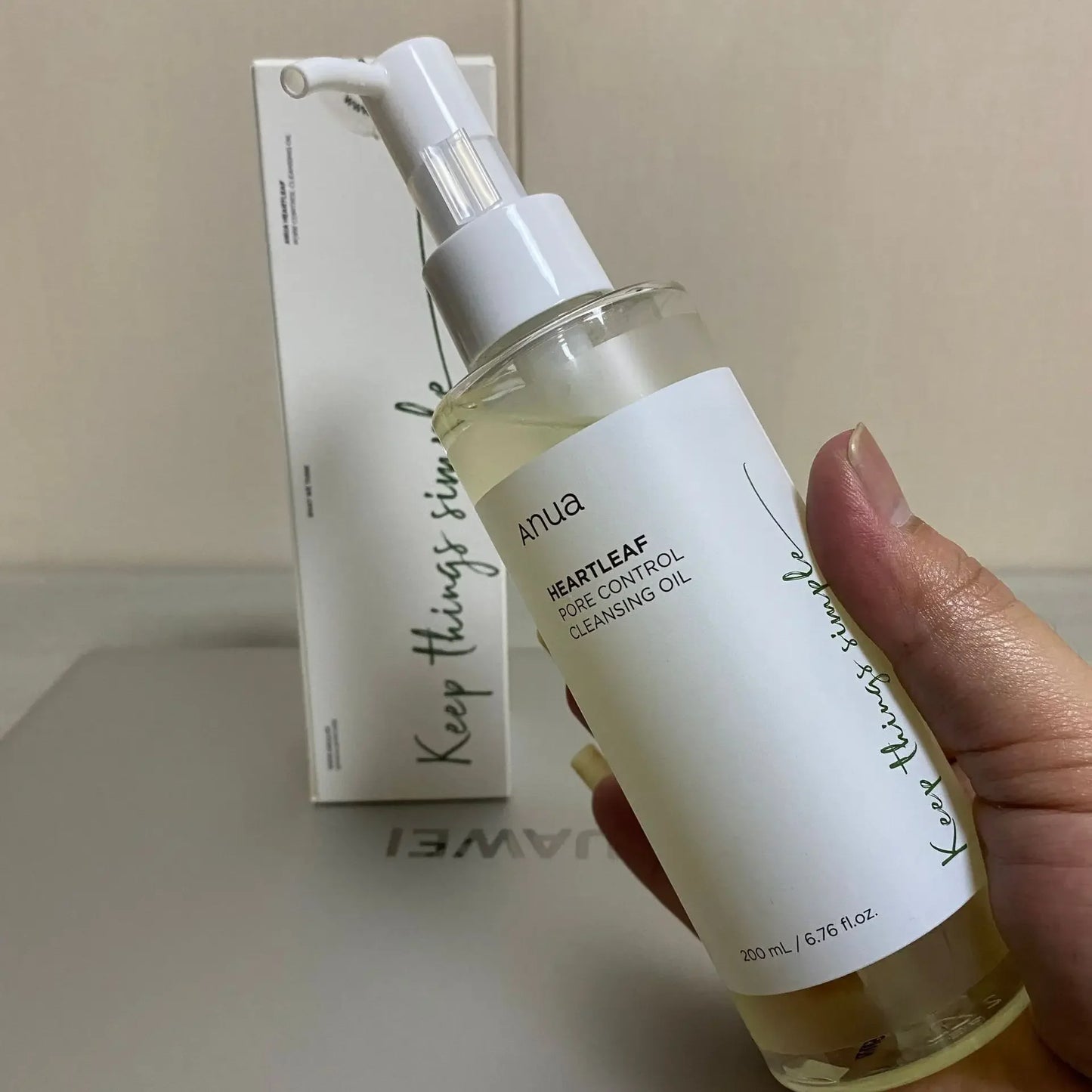 Aceite Limpiador Anua Heartleaf 200ml | Control de Poros K-Beauty