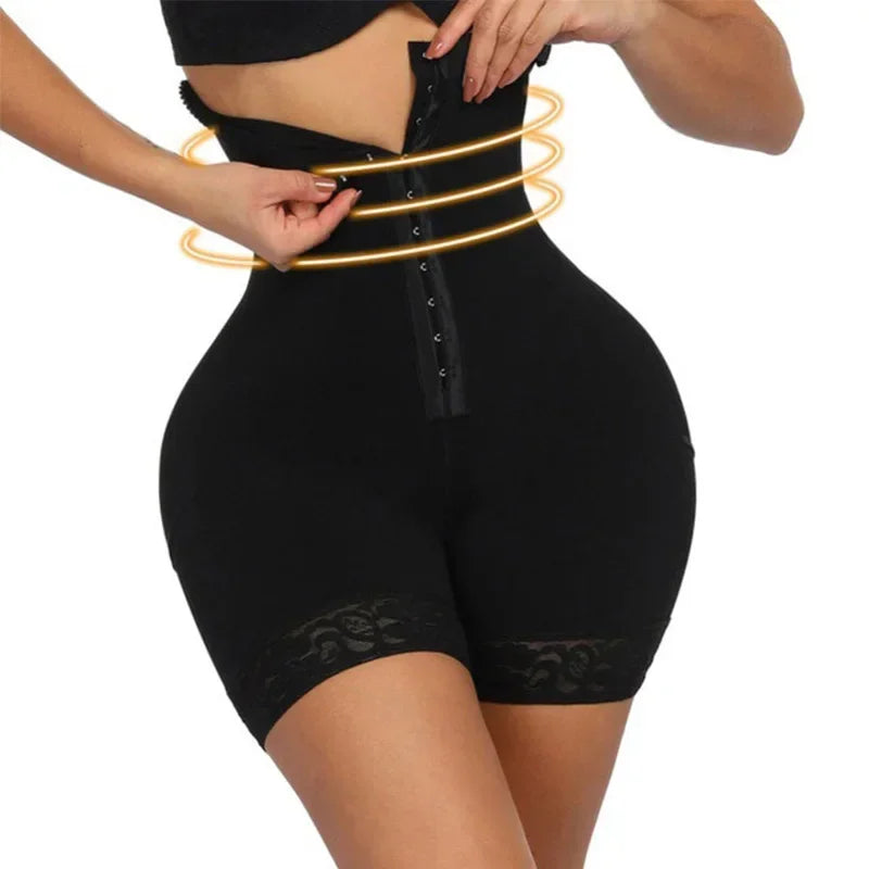 Fajas Colombianas Levanta Glúteos Shapewear High Waist Tummy Control Panties Waist Trainer Body Shaper Slimming Sheath Flat Belly