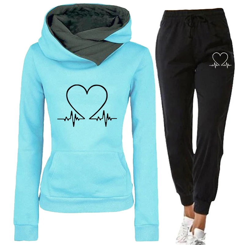 Tracksuit Sudadera y Pantalón Deportivo Mujer