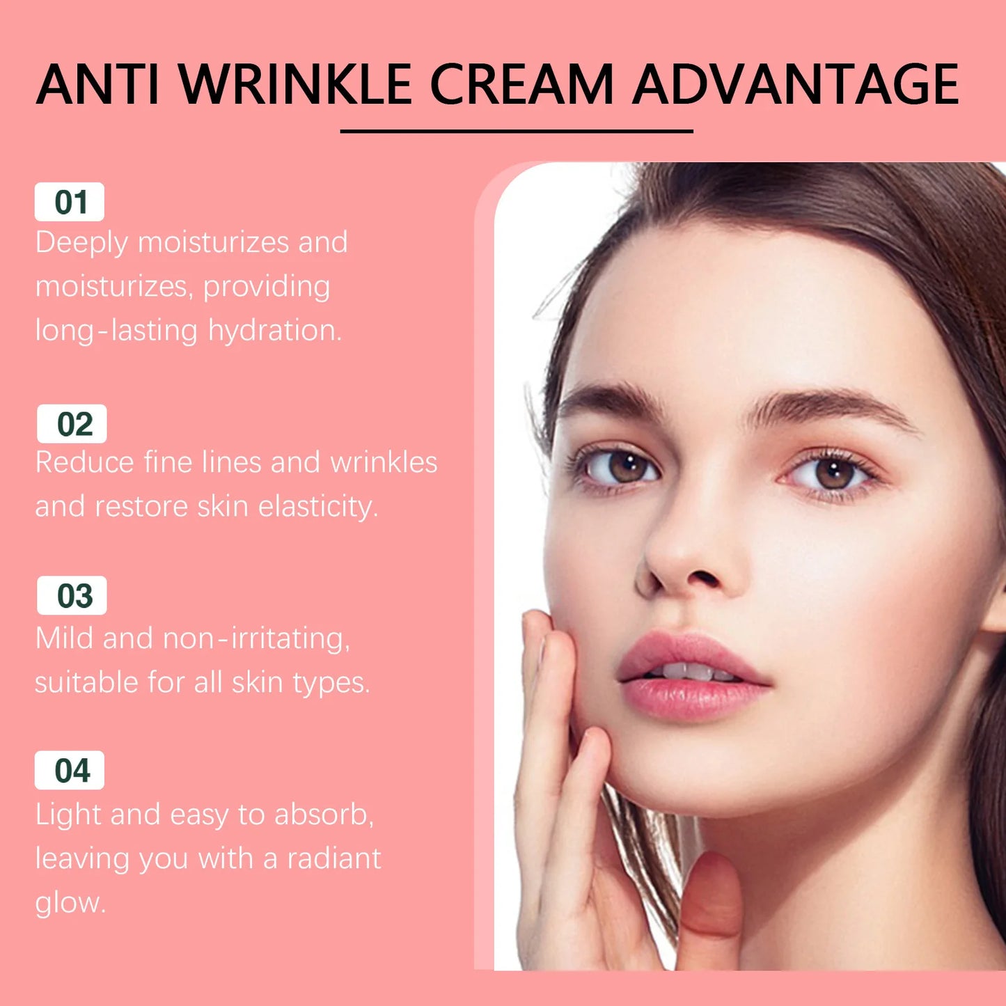 Crema Facial Iluminadora Coreana - Borra Manchas e Hidrata