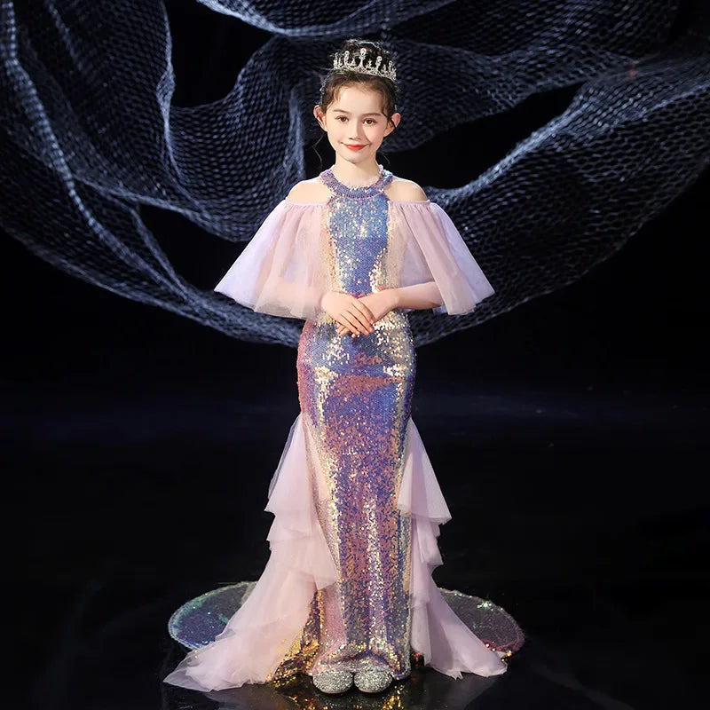Vestido de Gala para Niña con Lentejuelas – Varios Estilos