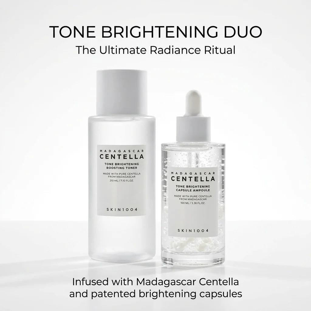 SKIN1004 Ampoule Cápsula Centella – Niacinamida, Esencia y Tónico Coreano