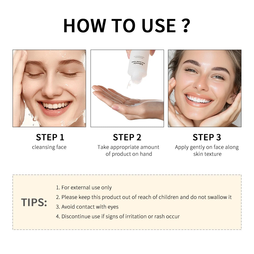 Tónico facial Milk Glow
