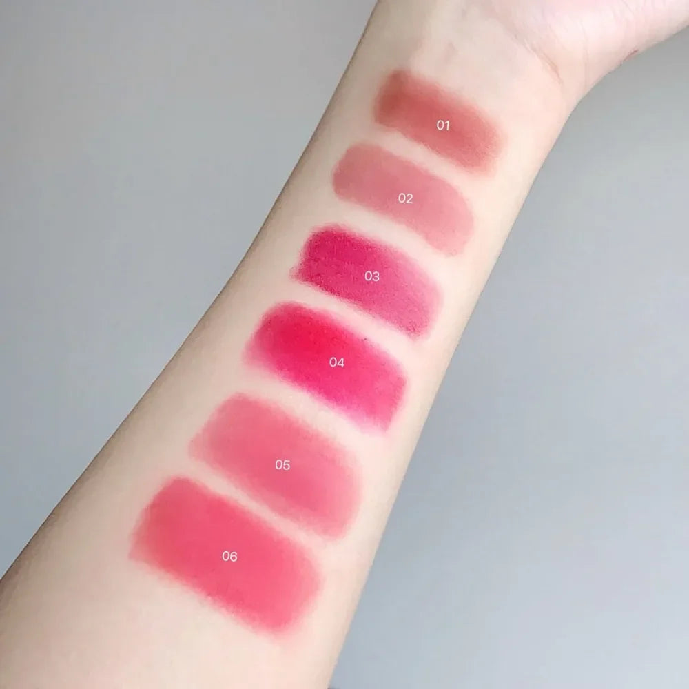 Labial Multifuncional Mate Waterproof – Tinte Rubor Arcilla Larga Duración Sin Manchas