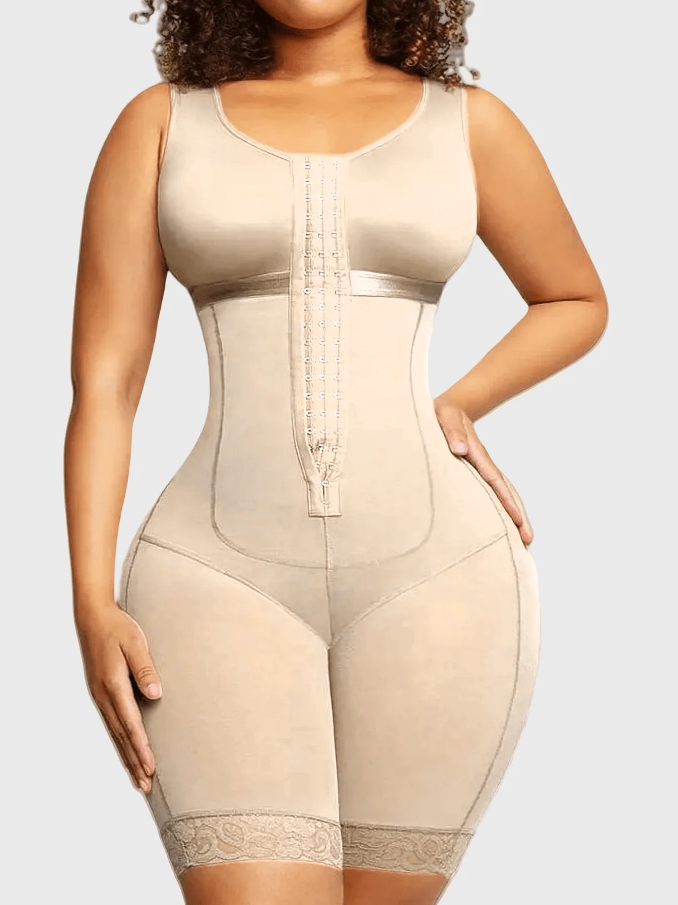 Women Fajas Colombianas Tummy Control Shapewear Postpartum Full Body Shaper Levanta Glúteos Bodysuit Slim Waist Diseño Abierto