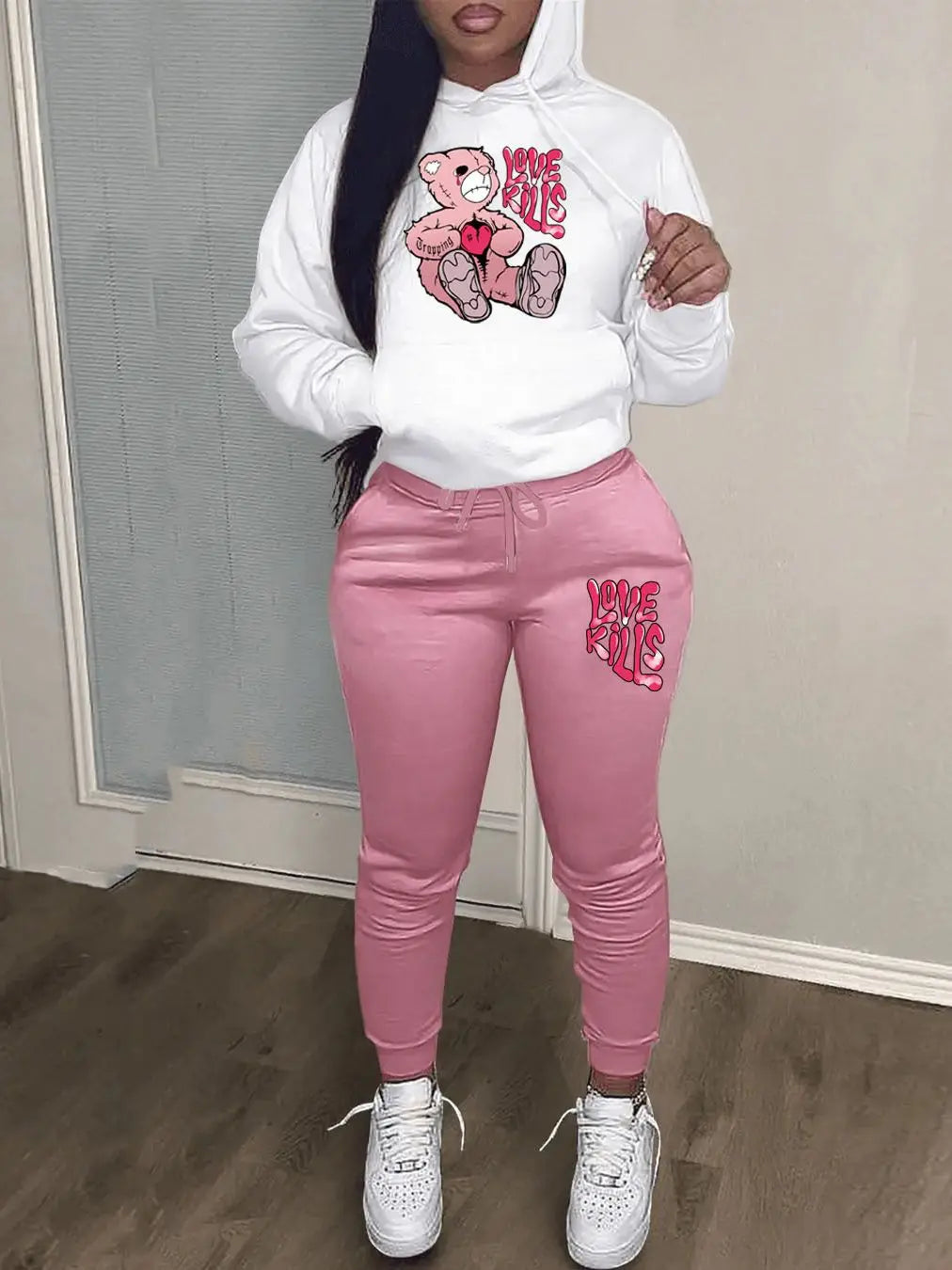 Conjunto Sudadera y Pantalón 2 Piezas Mujer