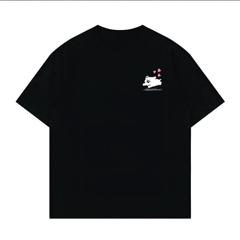 Camiseta Ateez Seonghwa K-Pop Hombre Mujer Oversized 100% Algodón Manga Corta Verano Moda Estampado Unisex Tallas Grandes
