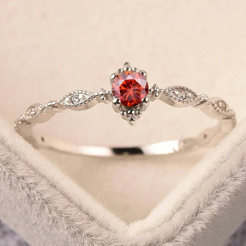 Anillo de Plata 925 Estilo Vintage con Circón Verde Marquesa - Joyería Fina para Mujer