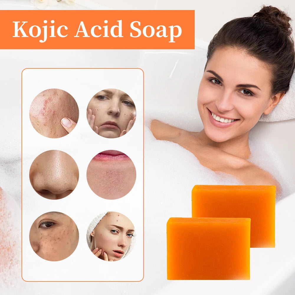 Set Ácido Kójico Ms.Dear – Crema Antiedad 50g + Sérum Facial + Jabón Artesanal Blanqueador