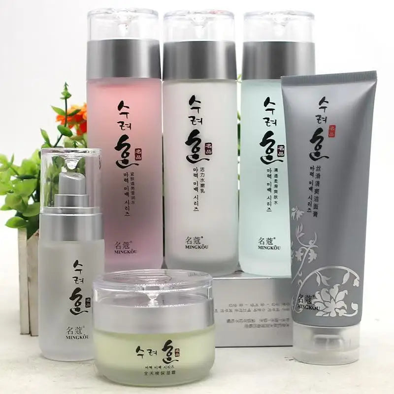 Set Coreano Hidratante y Reafirmante - Crema Facial y Limpiador