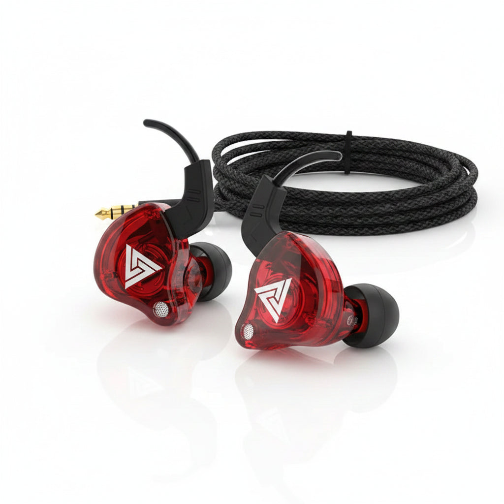 Audífonos con Cable QKZ AK6 | Sonido de Alta Fidelidad In-Ear